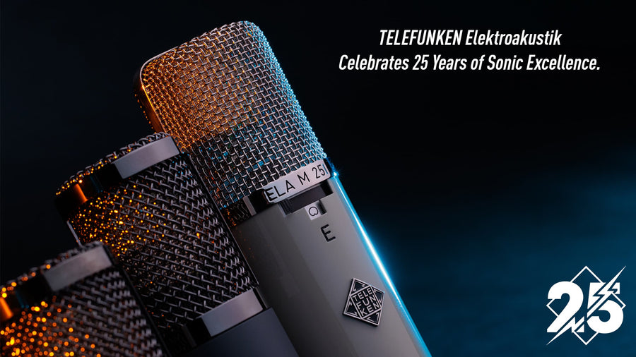 TELEFUNKEN Elektroakustik Celebrates 25 Years of Innovation and Craftsmanship in the United States