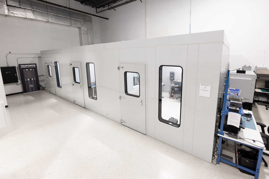 TELEFUNKEN Builds FLATS Microphone Testing Lab