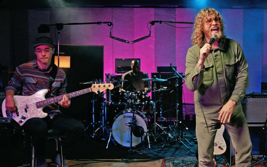 Allen Stone Films Live Series at TELEFUNKEN Soundstage