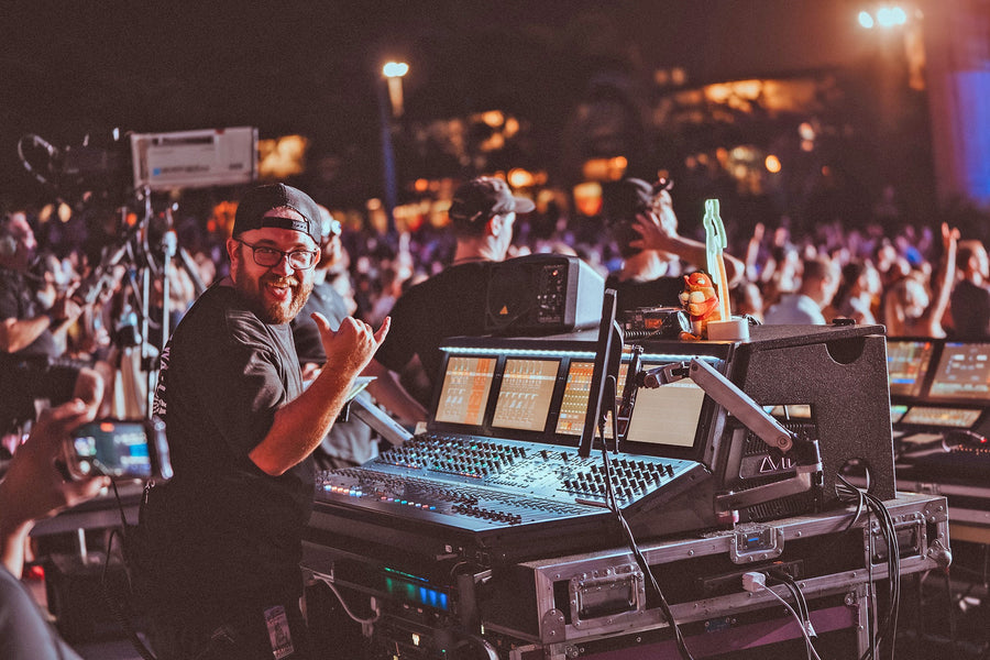 FOH Brendan Goers Picks TELEFUNKEN for The All-American Rejects