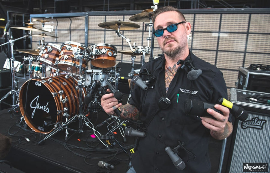 FOH Engineer Jamie Wellwarth Rolls With TELEFUNKEN