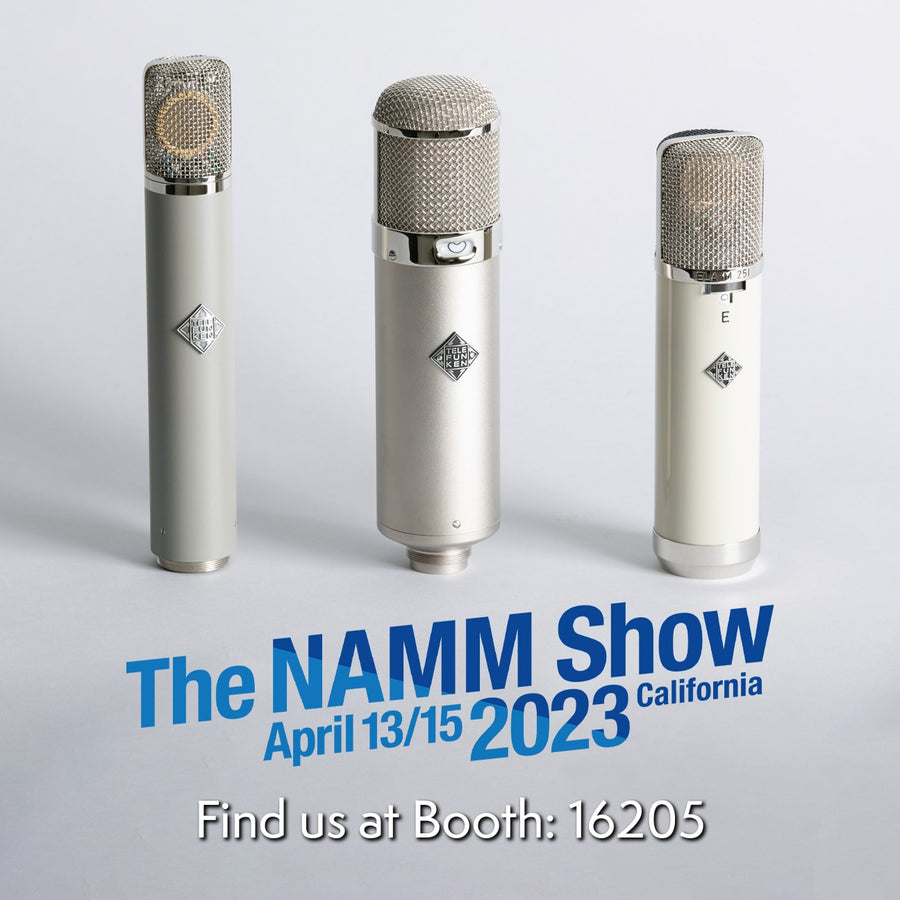 TELEFUNKEN Showcases Mic Sets at NAMM 2023