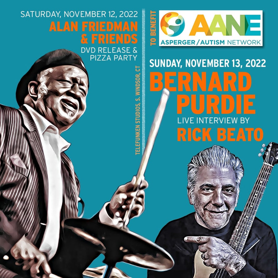 Bernard Purdie with special guest, Rick Beato Clinic and Concert / Alan Friedman & Friends DVD Release Party
