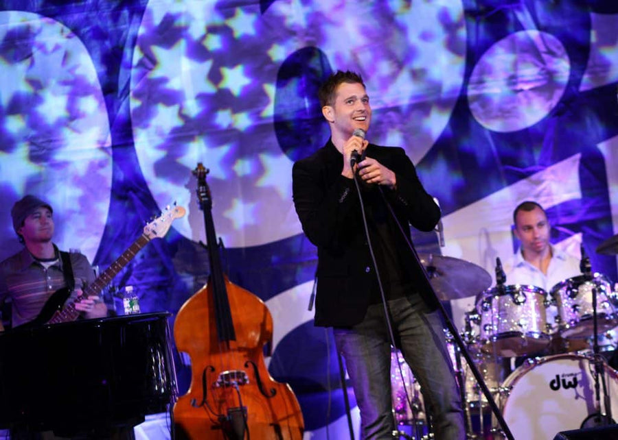 Michael Buble Performs Secret Show at TELEFUNKEN Studios