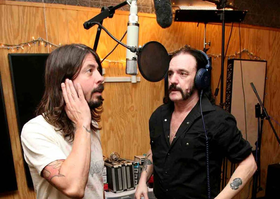 Dave Grohl & Lemmy Kilmister Vocalize with Telefunken | USA