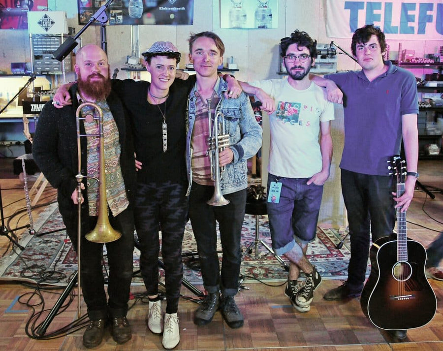 Rubblebucket Picks TELEFUNKEN for Stage and New Album “Survival Sounds”