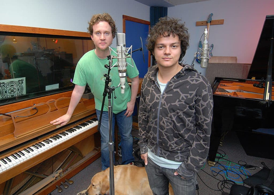 Jamie Cullum and Producer Greg Wells Record With Telefunken USA