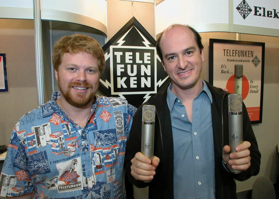 Grammy®-Winning Mixer/Engineer Rafa Sardina Purchases Matched Pair of Telefunken ELA M 12s