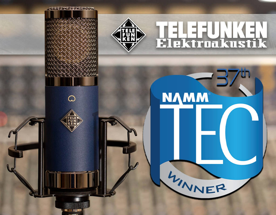 TELEFUNKEN TF11 Microphone Wins 2022 TEC Award