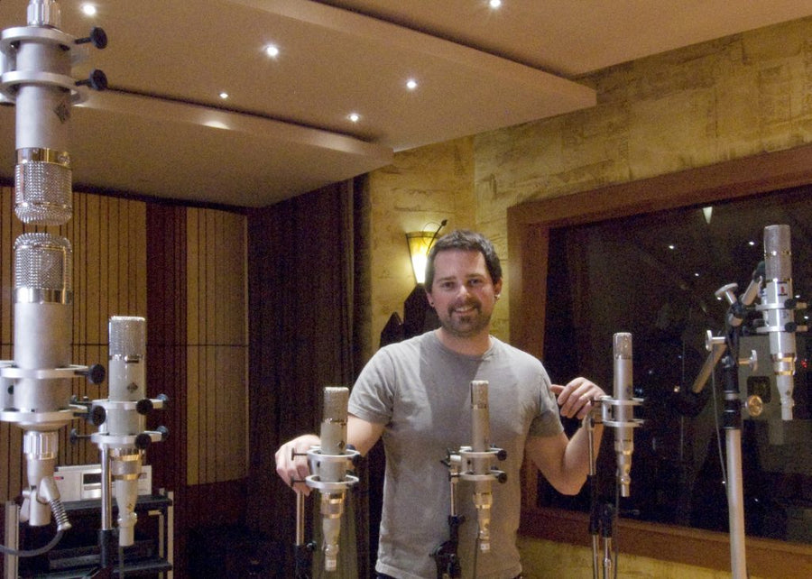 Brett Allen Nabs First TELEFUNKEN U47/48 Studio Set for SnowGhost