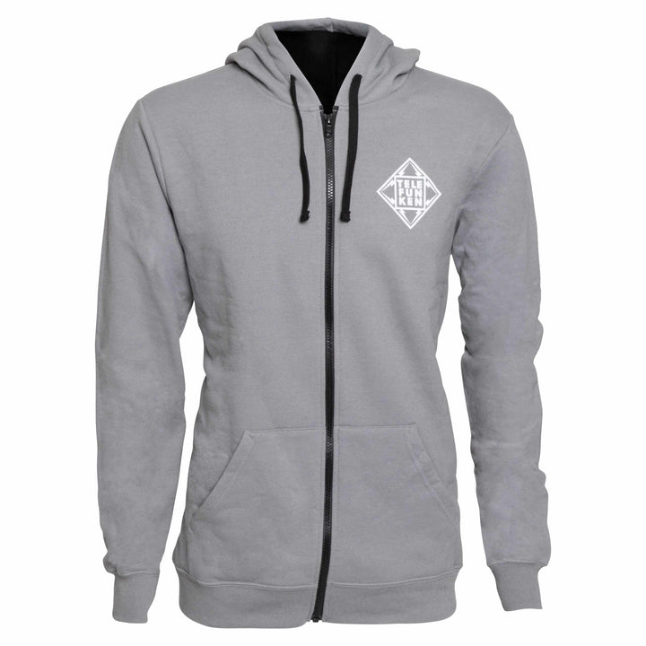 Gray Zip Up Hoodie