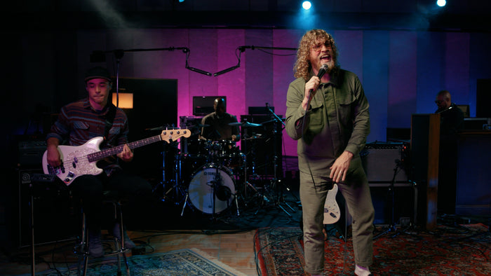A live vocal and band recording at TELEFUNKEN Studios