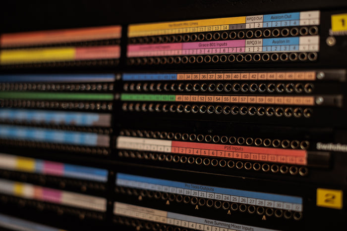 Control room patchbay