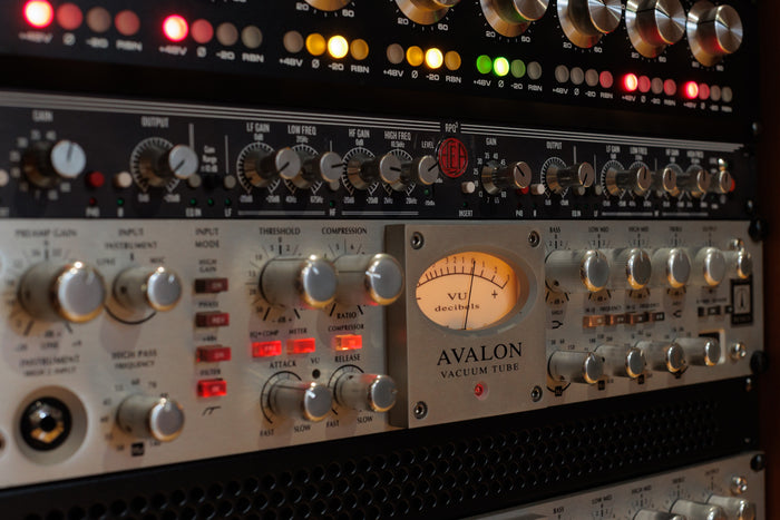 Vintage outboard recording equipment