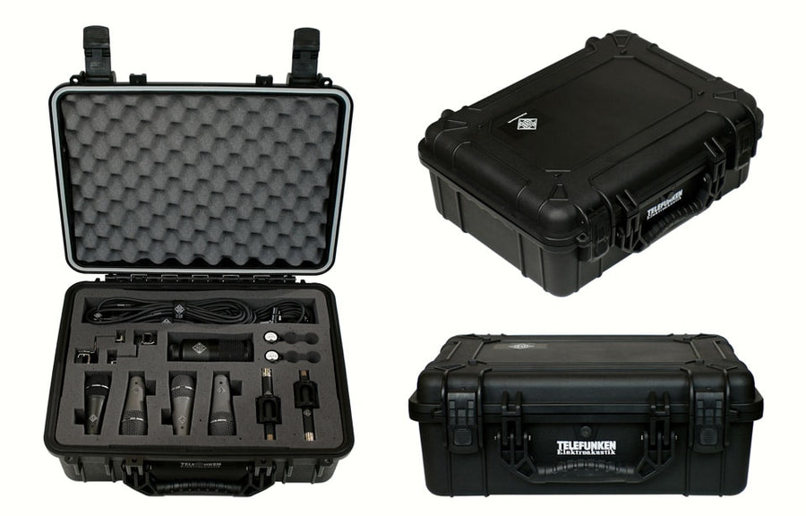 TELEFUNKEN Introduces Two New Drum Mic Packs at NAMM