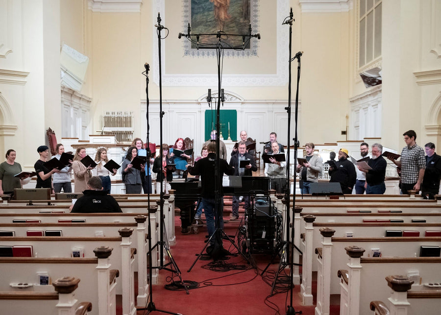 Professor Scott Metcalfe Records Choir With Array of TELEFUNKEN Mics