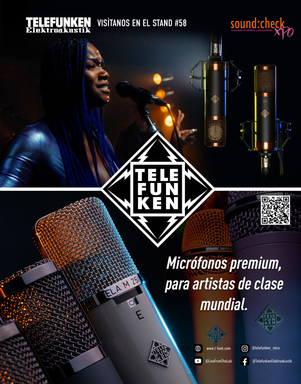 TELEFUNKEN at Mexico Soundcheck Expo 2026