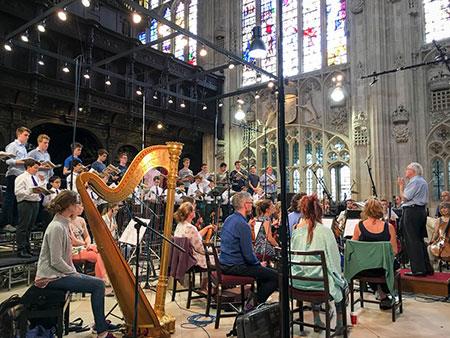 Simon Kiln Chooses TELEFUNKEN for King’s College Concert