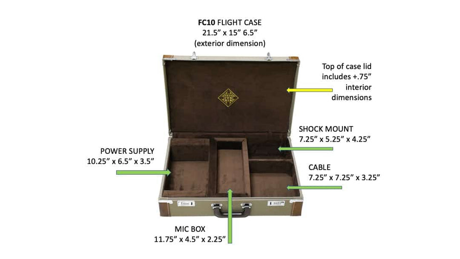FC10 Microphone System Flight Case (C12)