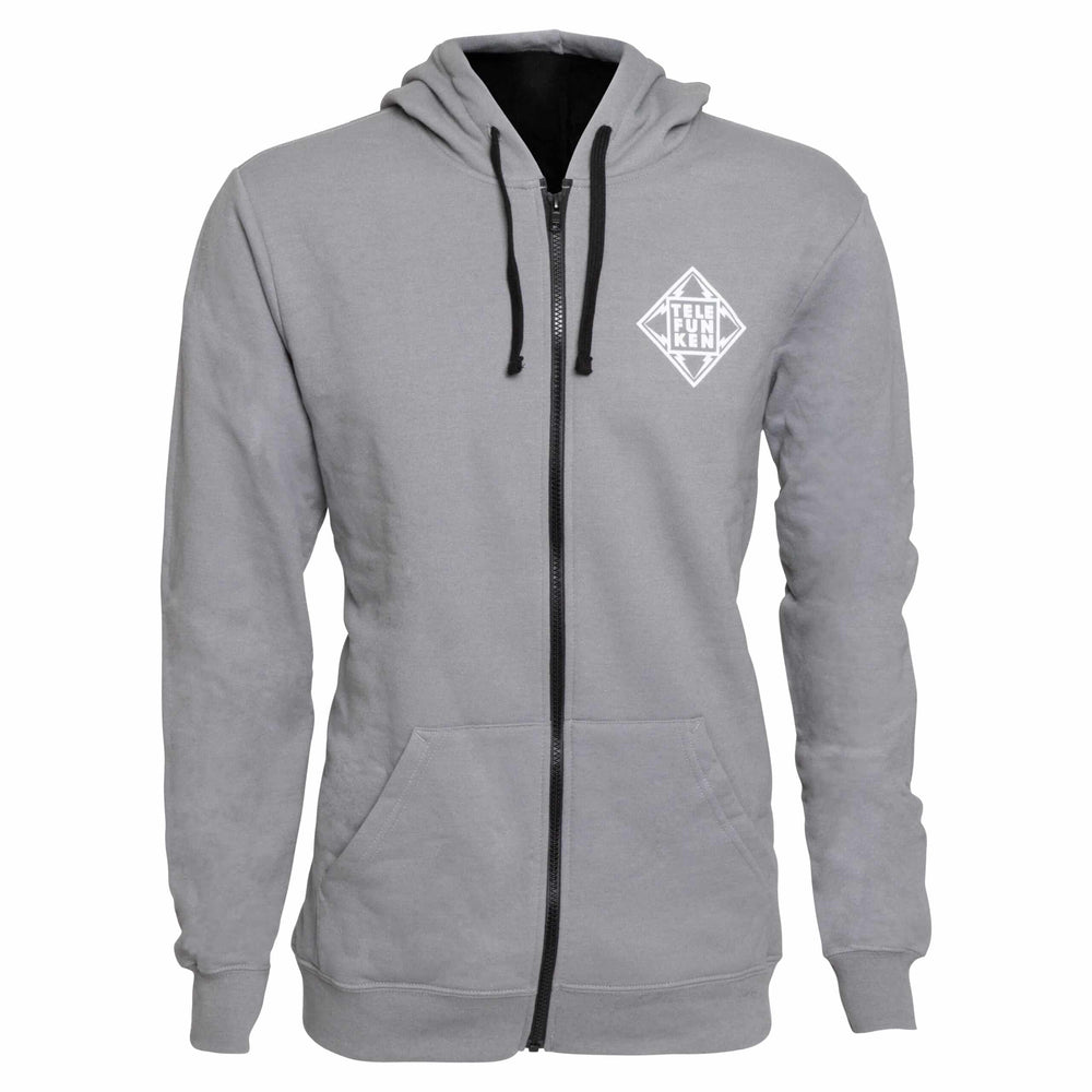 Gray Zip Up Hoodie