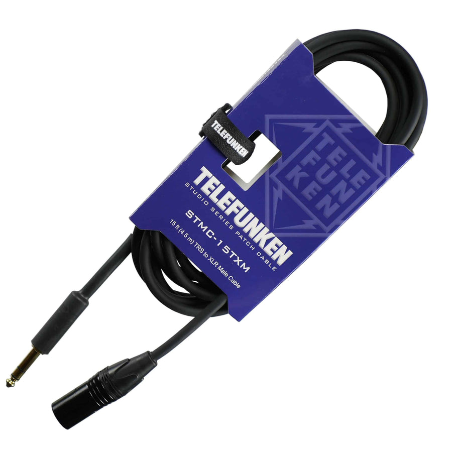 STMC TXM Cables – TRS to XLR Male