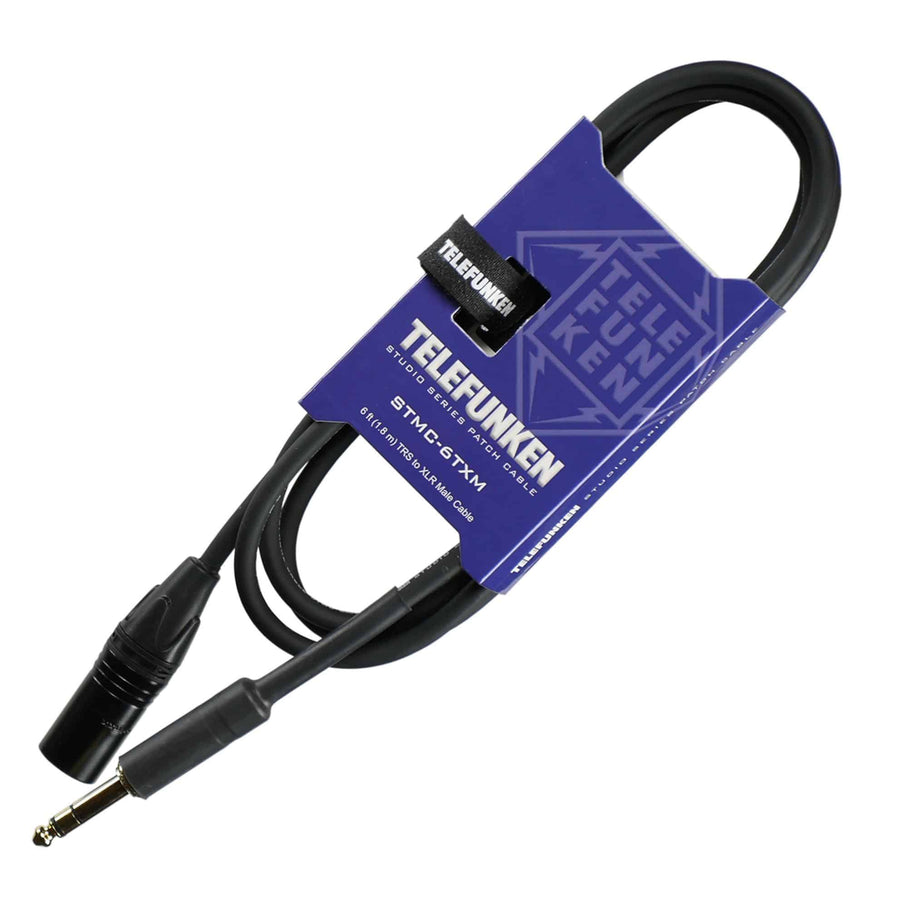 STMC TXM Cables – TRS to XLR Male