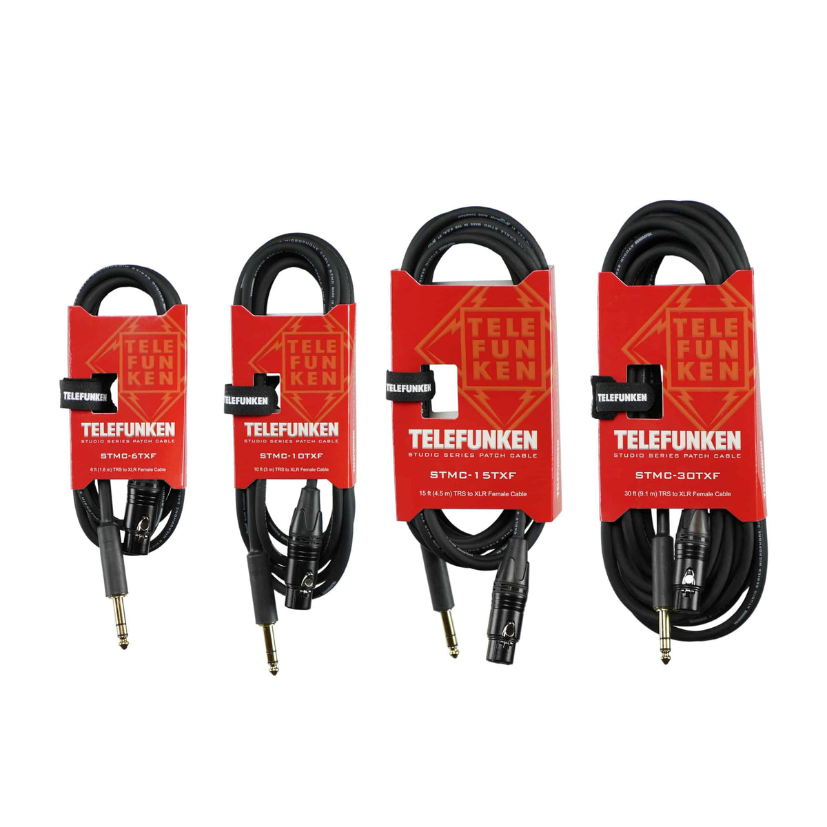 STMC TXF Cables – TRS to XLR Female