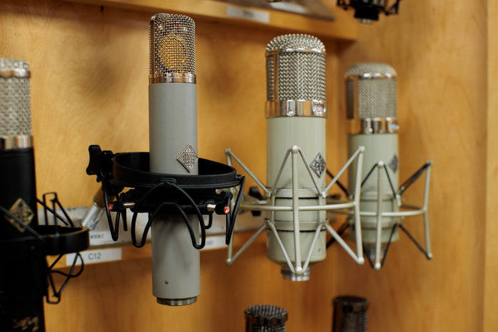 Stereo microphones in the studio collection